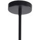 Hewitt 3 Light 7 inch Black / Brass / Black Chandelier Ceiling Light, Small